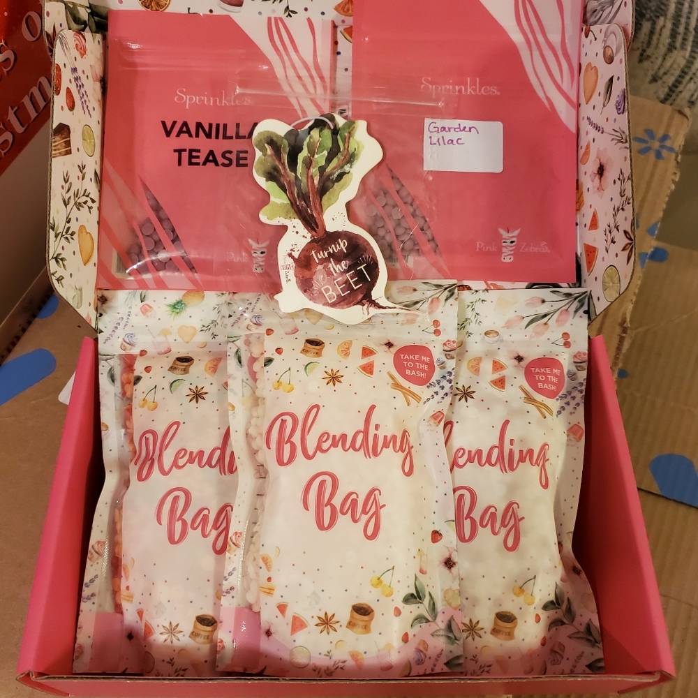 Pink Zebra Sprinkles Bash Goody Box